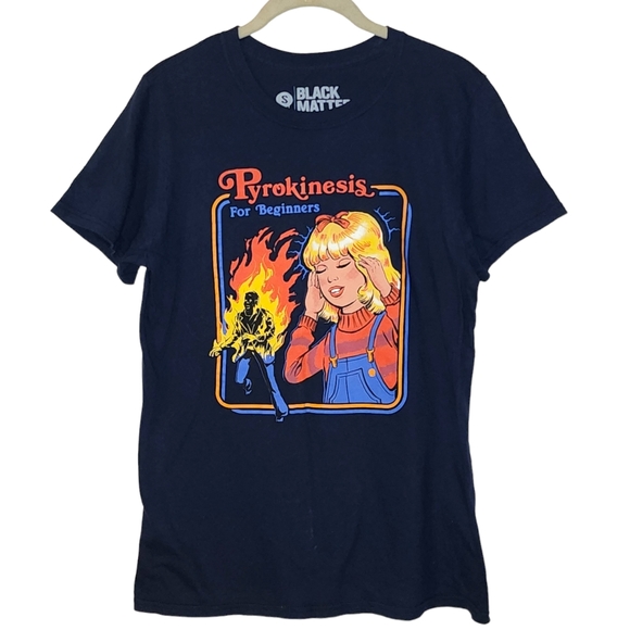 Black Matter | Pyrokinesis For Beginners Tshirt - Picture 1 of 5